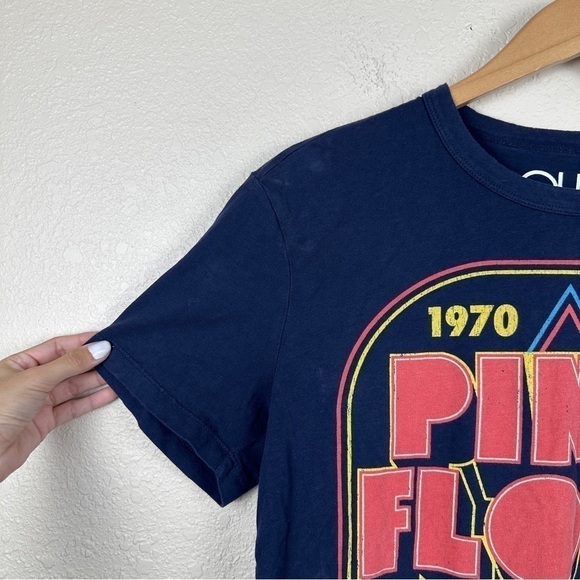 Chaser Pink Floyd Blue Graphic Cotton Short Sleeve Top Size Small Women - Picture 3 of 12